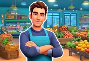 Supermarket Simulator: Dream Store cover